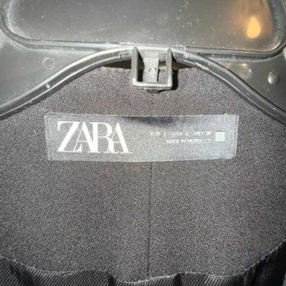 ZARA Double-Breasted Long Vest/Gilet - Size Large - Picture 4 of 5